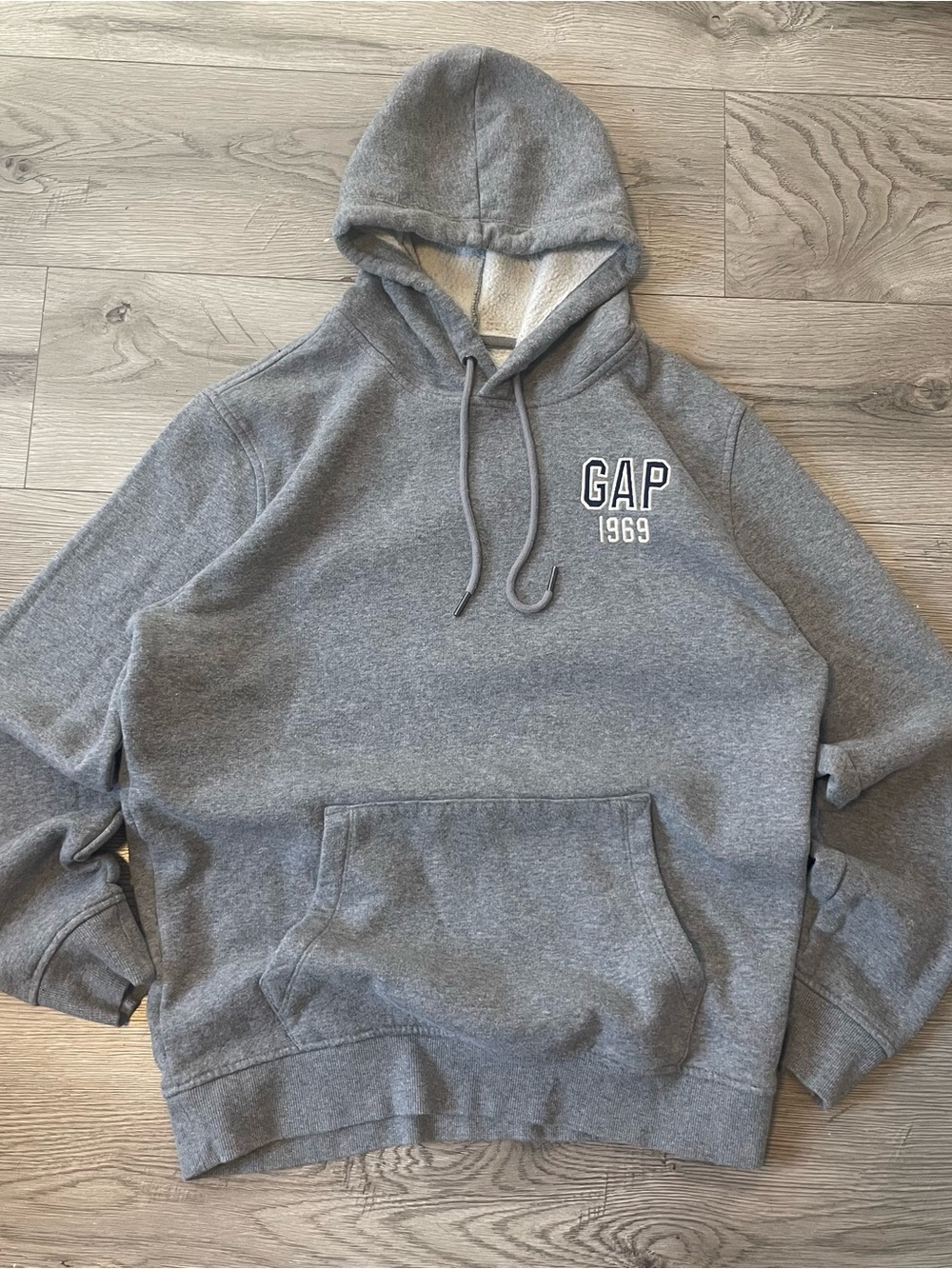 GAP Gray Hoodie Sz M